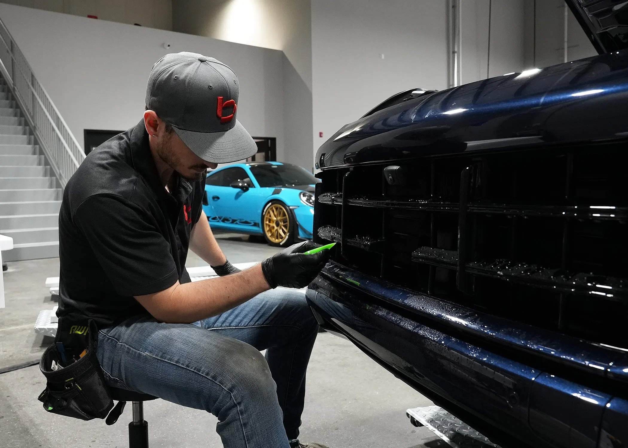 Matte paint protection film at Buff & Beyond
