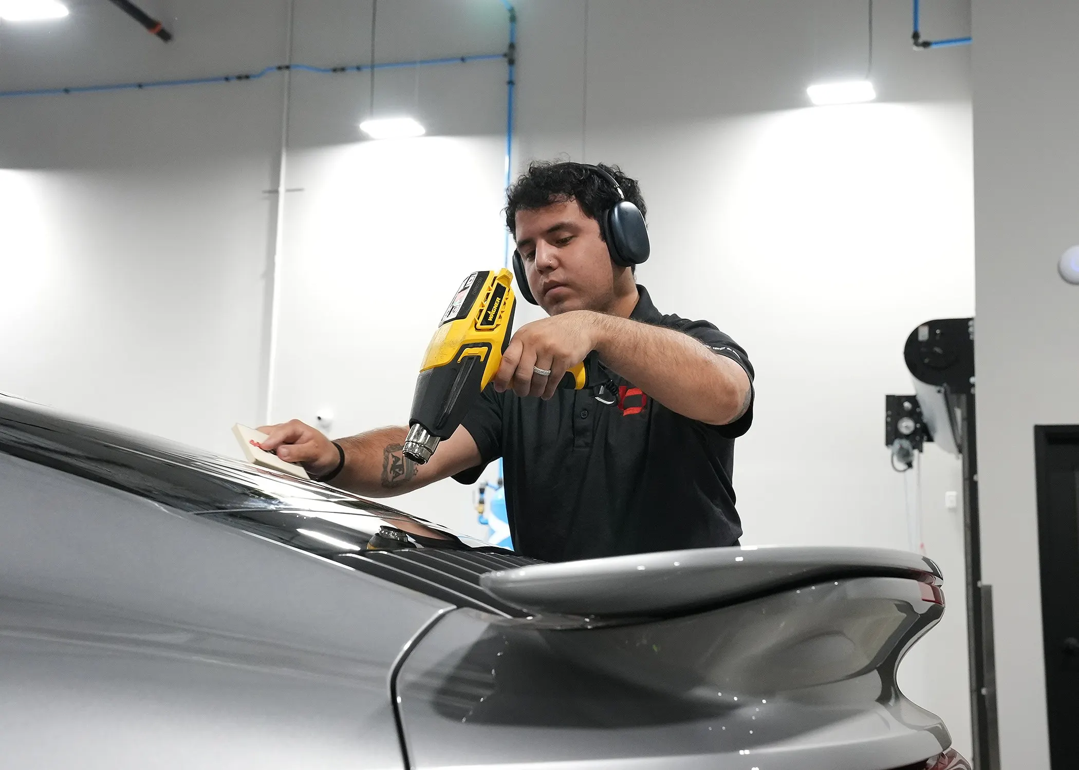 Window tinting at Buff & Beyond